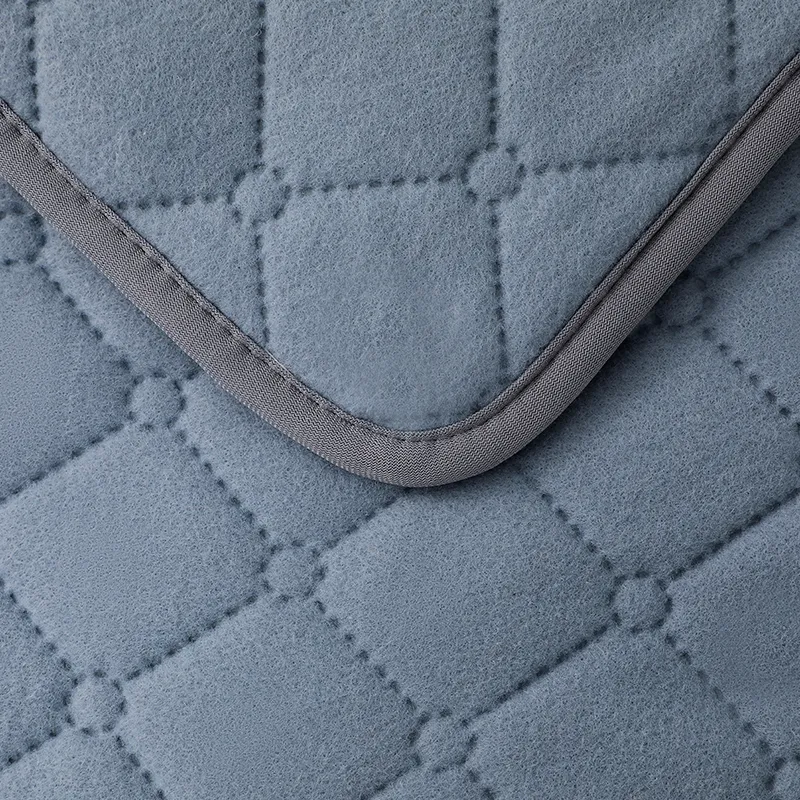 Blue Polyester Electric Under Blanket