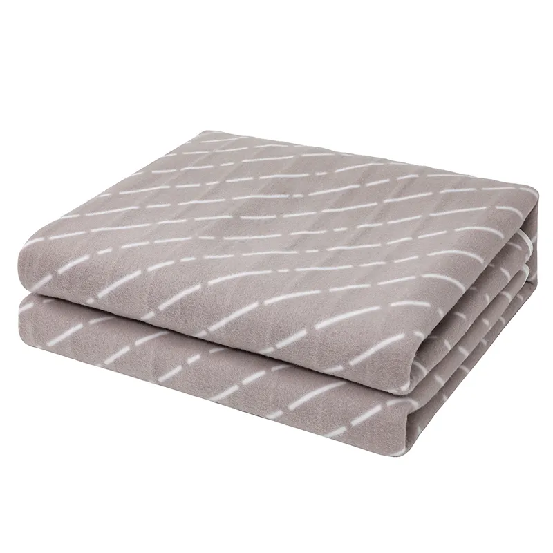 Brown Polyester Electric Under Blanket