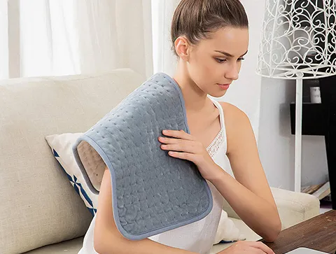 Almohadilla de calefacción de franela