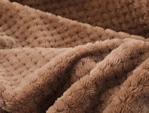 Manta de tiro eléctrico con patrón de piña